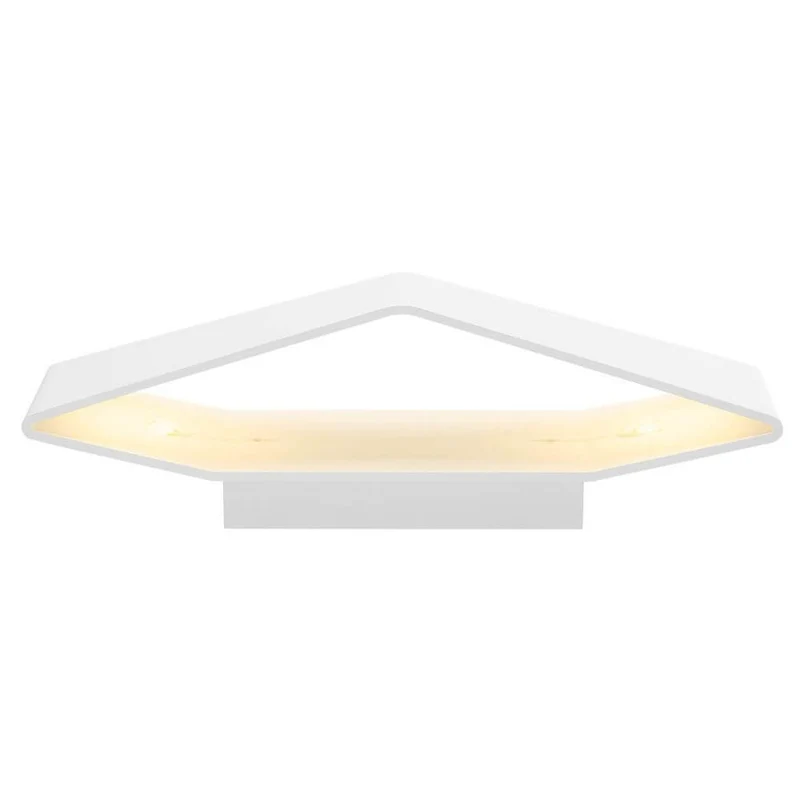 Big Cariso LED Wandleuchte 2 Weiß 2x9W 3000K