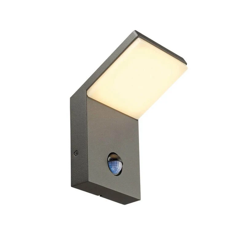 ORDI LED Wandleuchte anthrazit 3000K mit Sensor