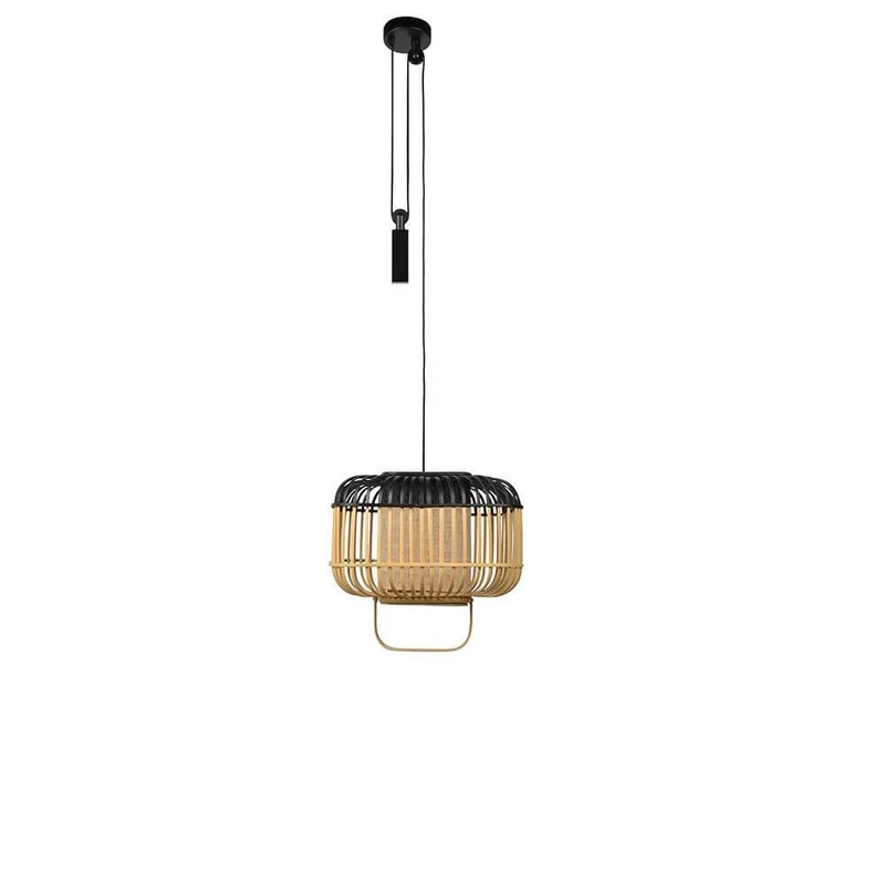 Forestier Pendelleuchte Bamboo Sqare