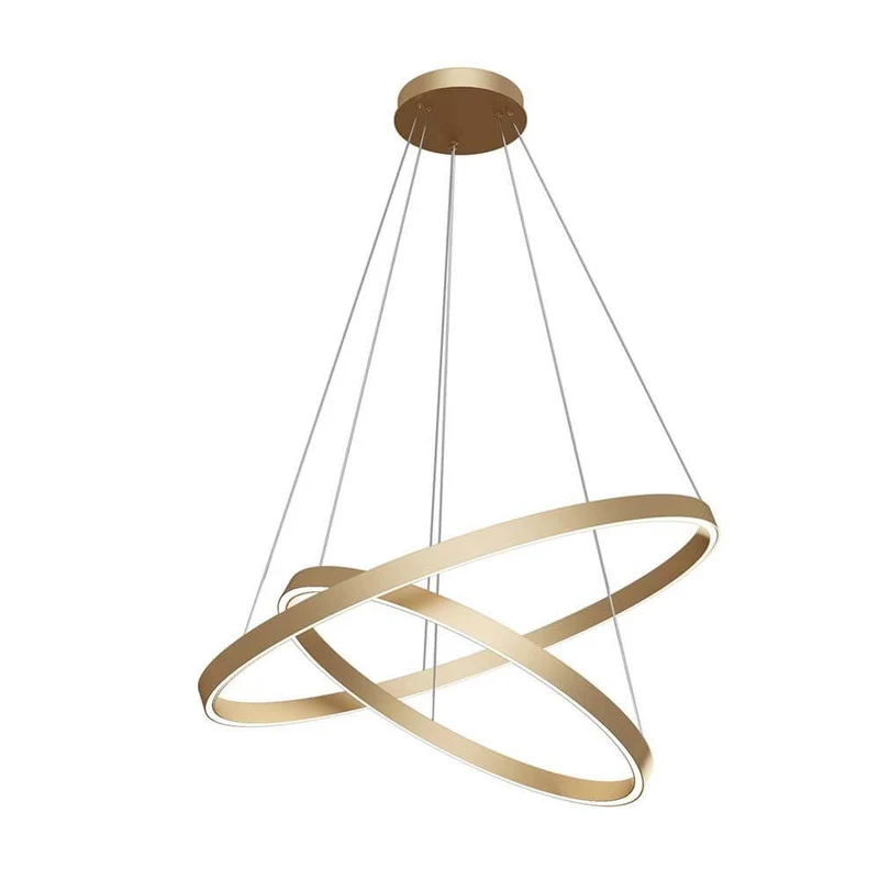 Rim LED Pendelleuchte Ø 80cm