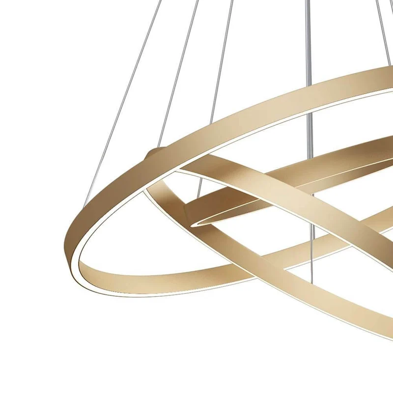 Rim LED Hängeleuchte 3-Ringe