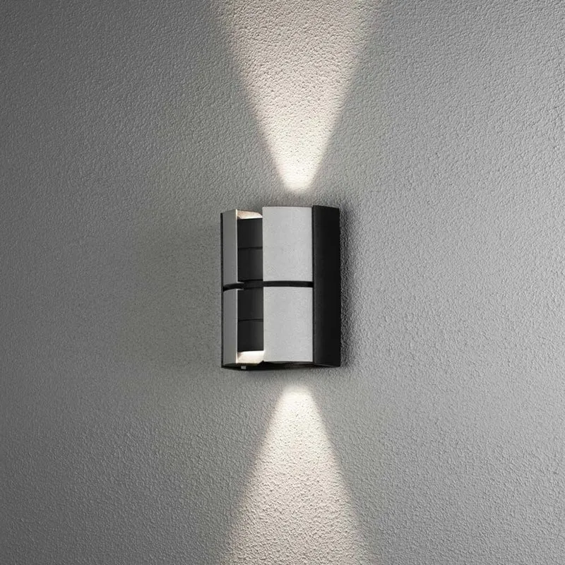 Vidar LED Wandleuchte Silber