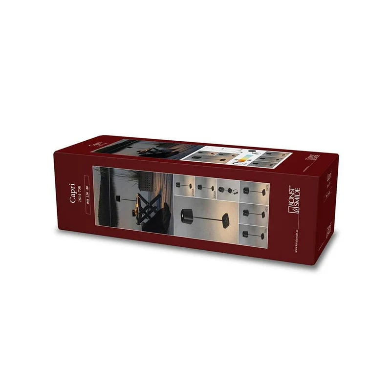 Capri USB-Tischleuchte IP54