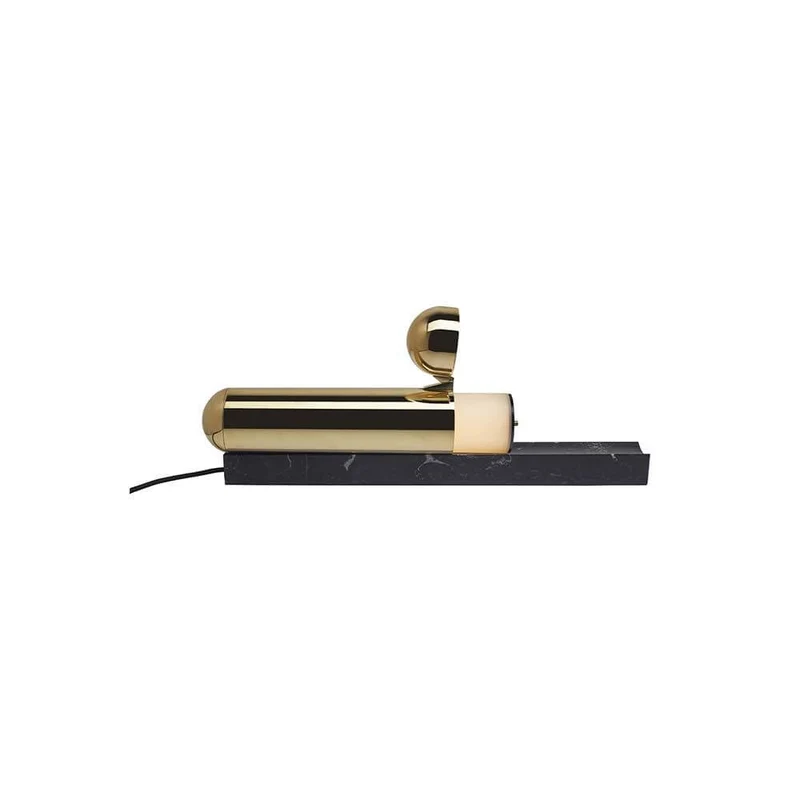 DCWéditions ISP LED Tischleuchte Marmor Messing