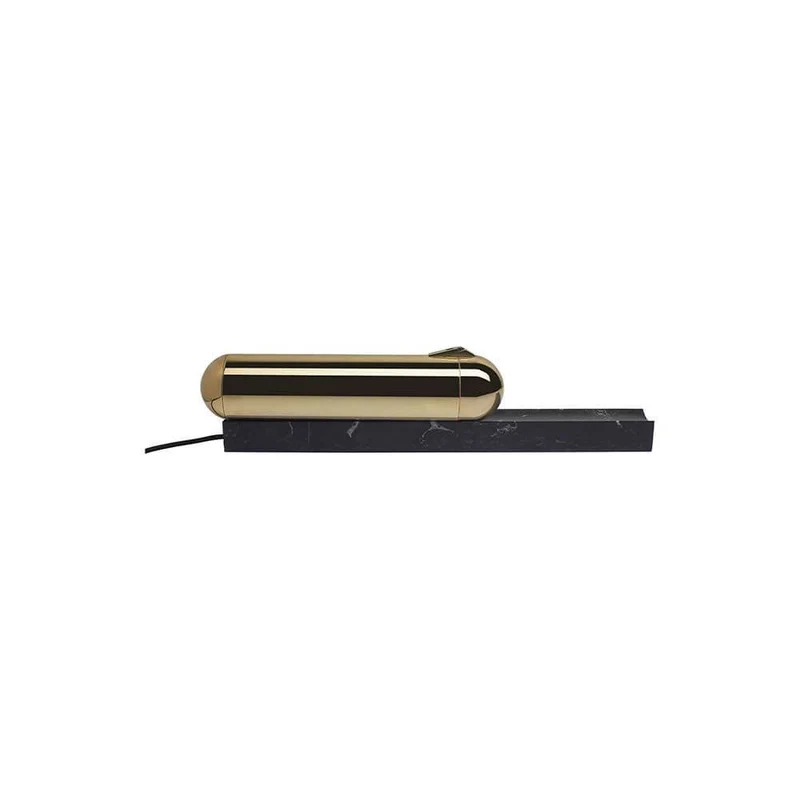 DCWéditions ISP LED Tischleuchte Marmor Messing