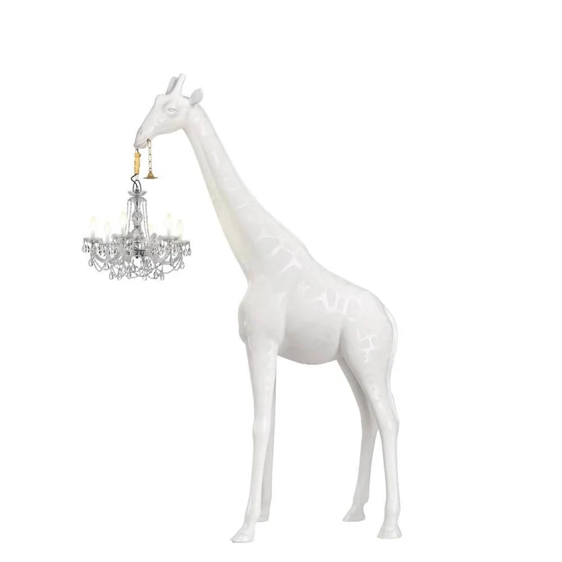 Giraffe in Love M Outdoor Stehleuchte 265cm