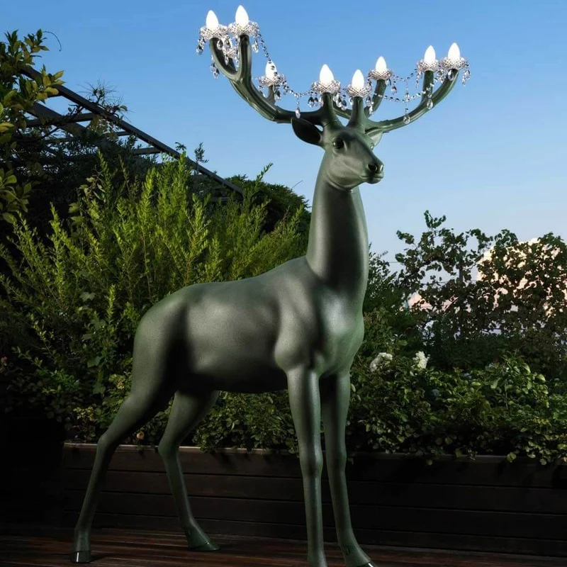 LED Sherwood Hirsch Außenstehleuchte IP55