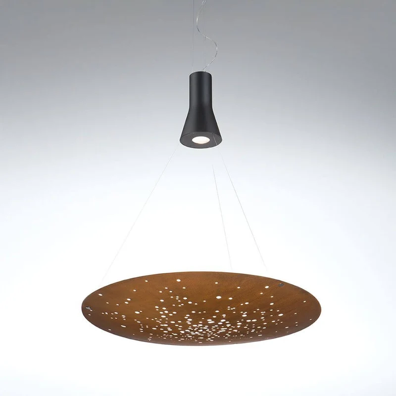 Fabbian Lens LED-Pendelleuchte Big