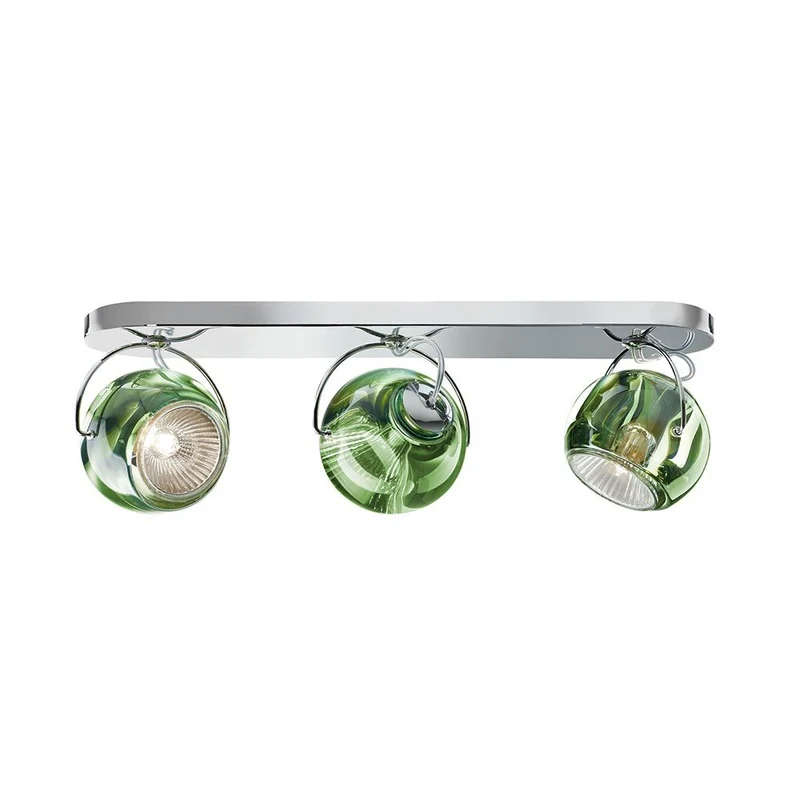 Fabbian Beluga Wand- & Deckenlampe 3-flammig