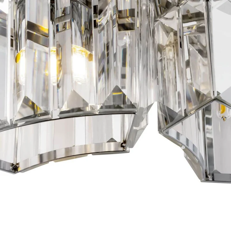 Glas Wandlampe Colline 2-flammig