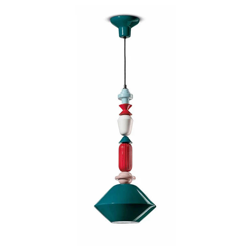 Ferroluce Hängeleuchte Lariat 70cm