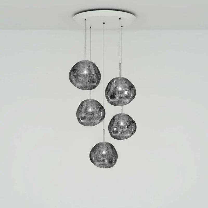 Tom Dixon Melt Mini LED Pendellampe 5er Mobile