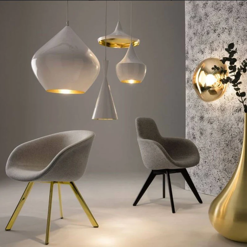 Tom Dixon Beat Round Hängelampe 4er Ø 85cm