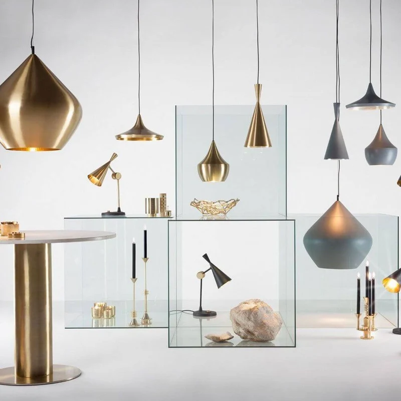Tom Dixon Beat Round Hängelampe 4er Ø 85cm