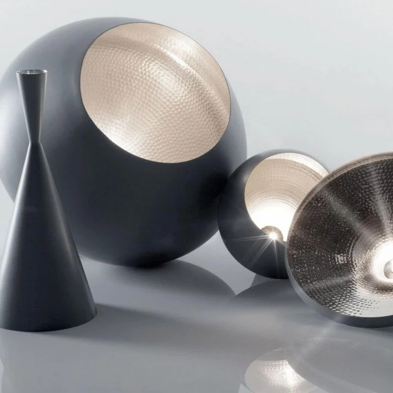 Tom Dixon Beat Range Pendellampe 6er 156cm