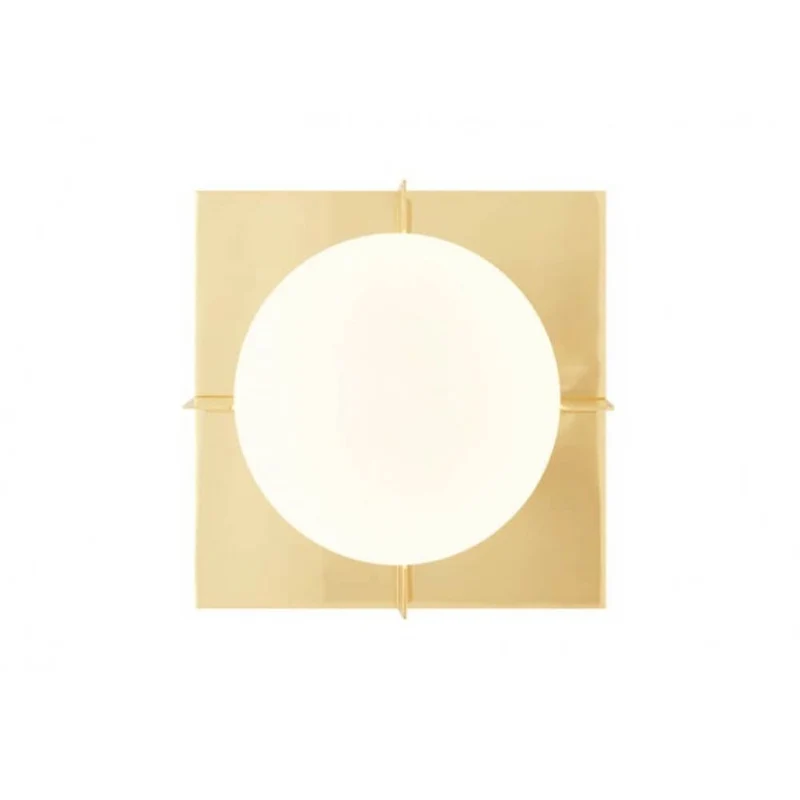 Tom Dixon Plane Wandleuchte Goldfarben