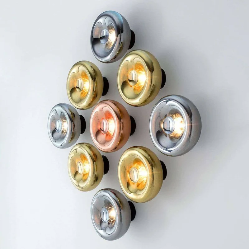 Tom Dixon Void Wandleuchte verspiegelt Ø 30cm