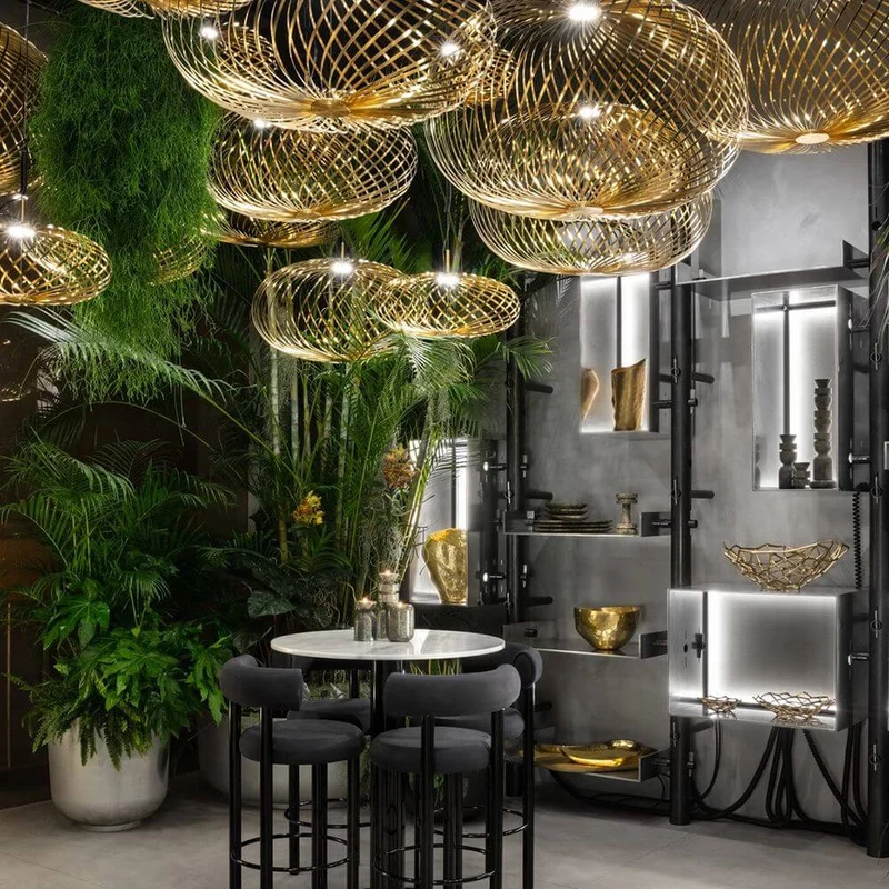 Tom Dixon Spring LED Hängelampe ausziehbar