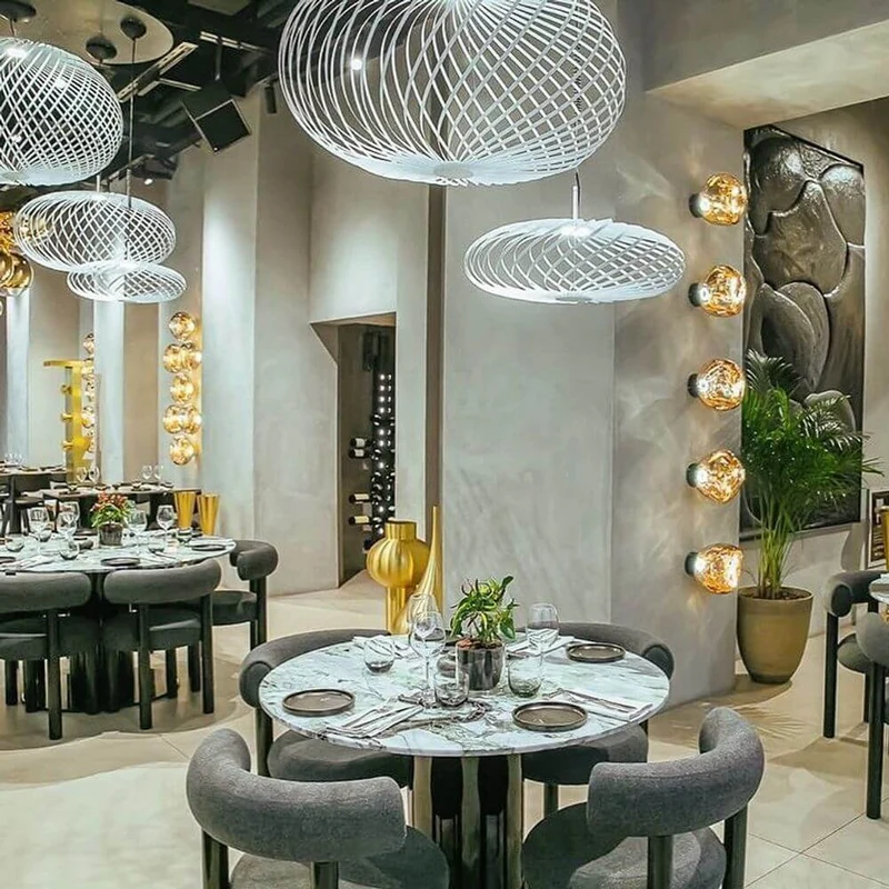 Tom Dixon Spring LED Hängelampe ausziehbar