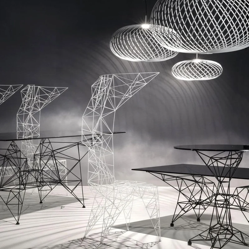 Tom Dixon Spring LED Hängelampe ausziehbar