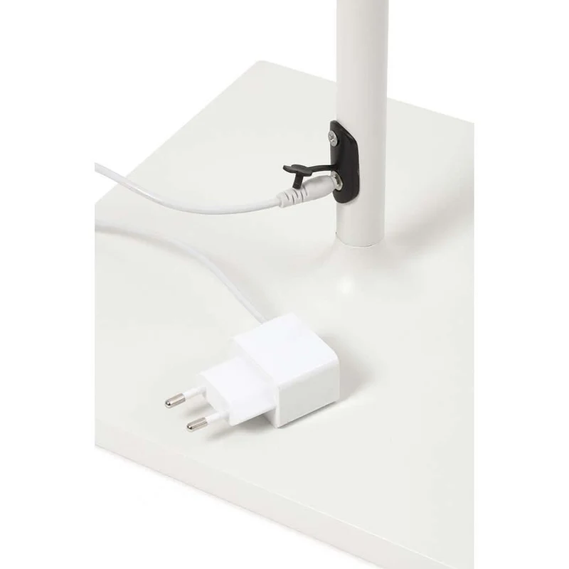 Toc Outdoor Stehlampe 150cm mit USB IP54 Weiß