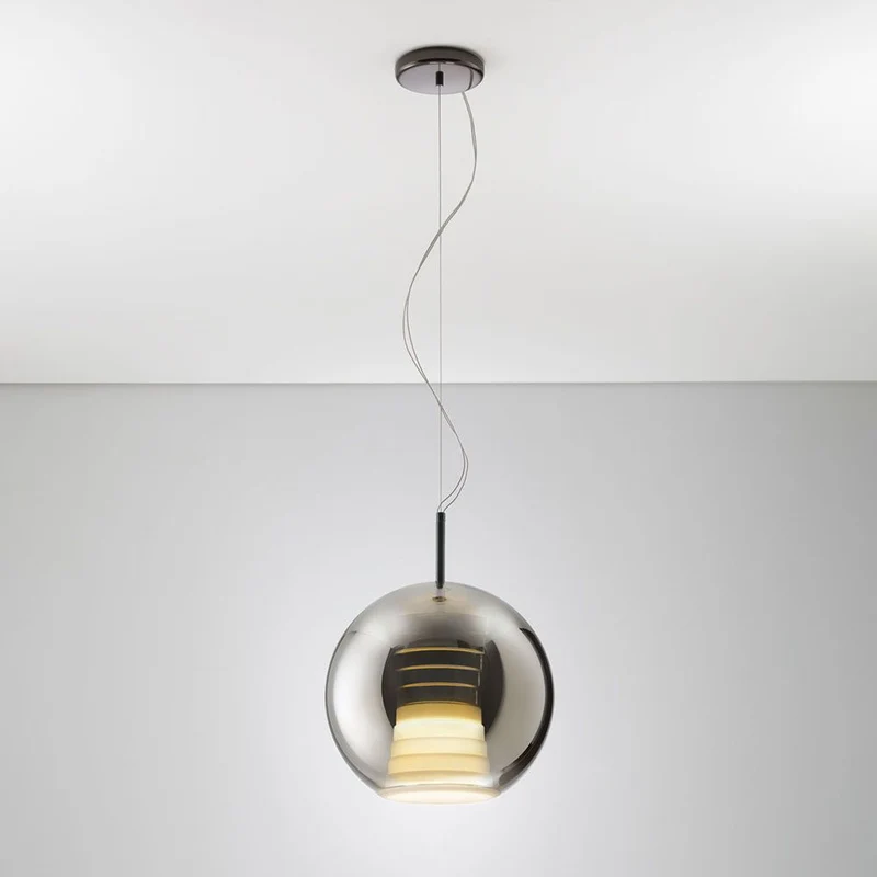 Fabbian Beluga Royal LED-Pendelleuchte Ø30cm