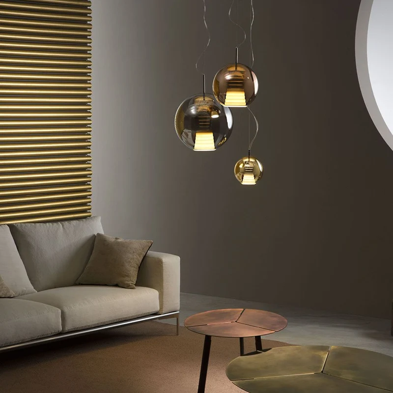 Fabbian Beluga Royal LED-Pendelleuchte Ø20cm