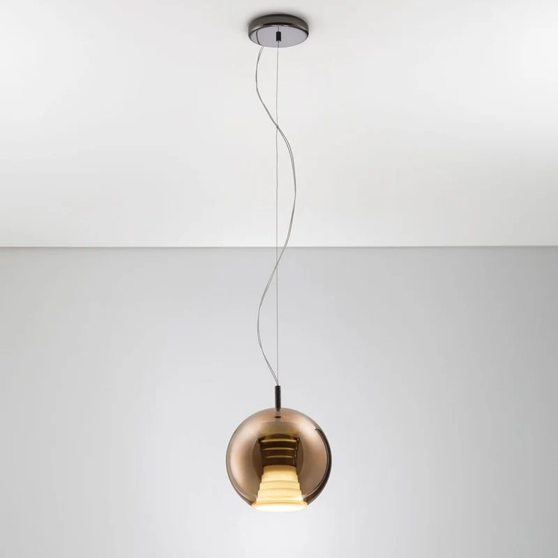Fabbian Beluga Royal LED-Pendelleuchte Ø20cm