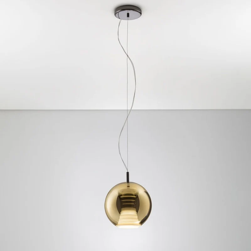 Fabbian Beluga Royal LED-Pendelleuchte Ø20cm