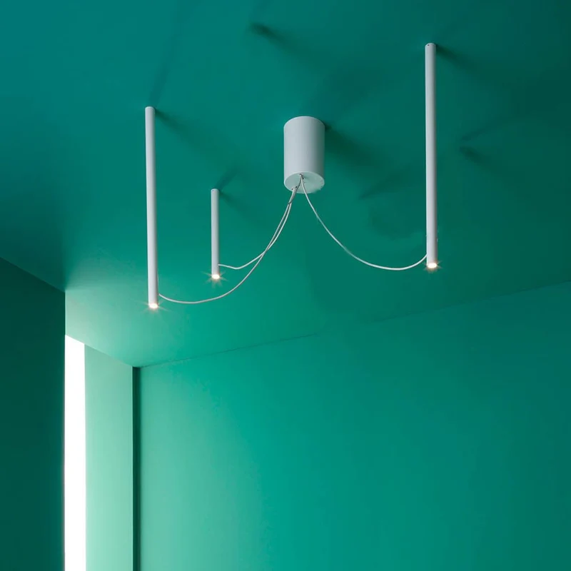 Fabbian Ari LED-Pendelleuchte 3-flammig