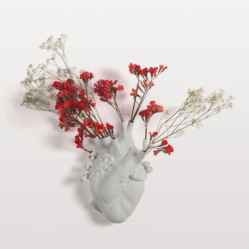 Seletti Heart Wandleuchte & Vase