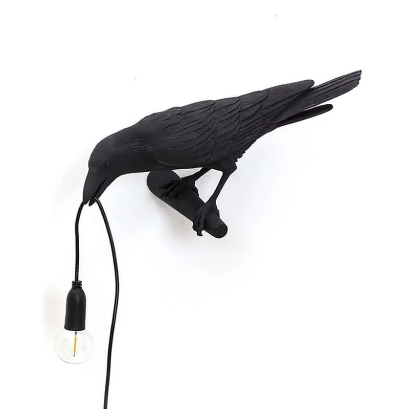 Seletti Bird Außen-Wandleuchte nach links Schauend