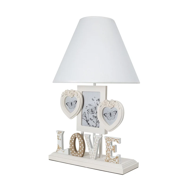 Lampe De Chevet Romantique Blanche