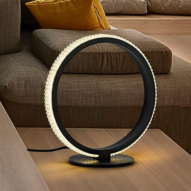 Lampe A Poser Design Noire