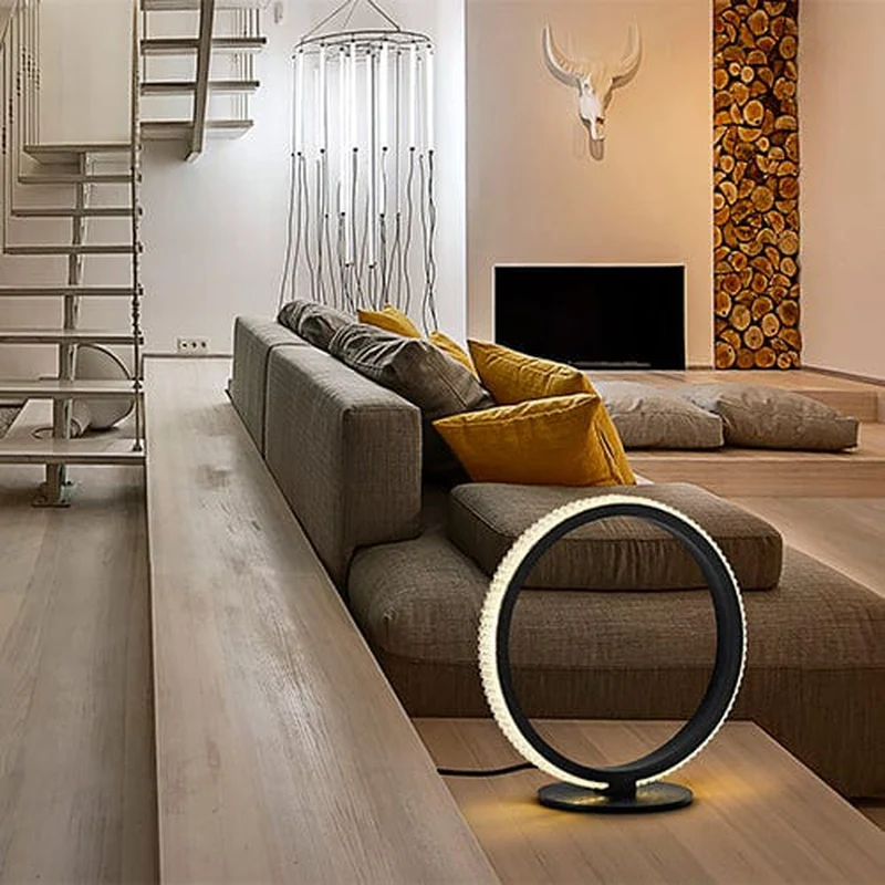 Lampe A Poser Design Noire