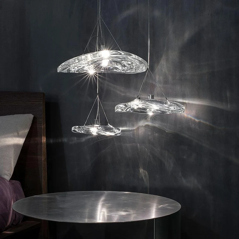 Terzani Manta LED Design-Hängeleuchte 3er