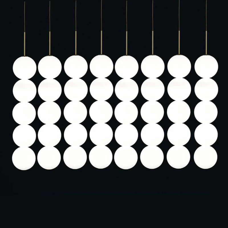Terzani Abacus LED Design-Hängeleuchte 5er