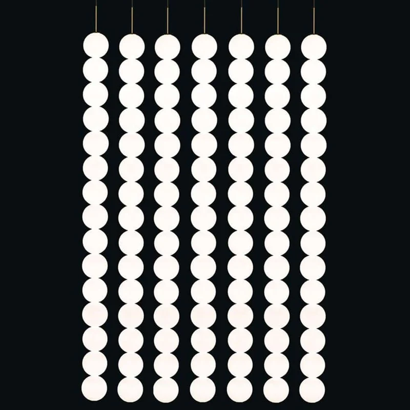 Terzani Abacus LED Design-Hängeleuchte 5er