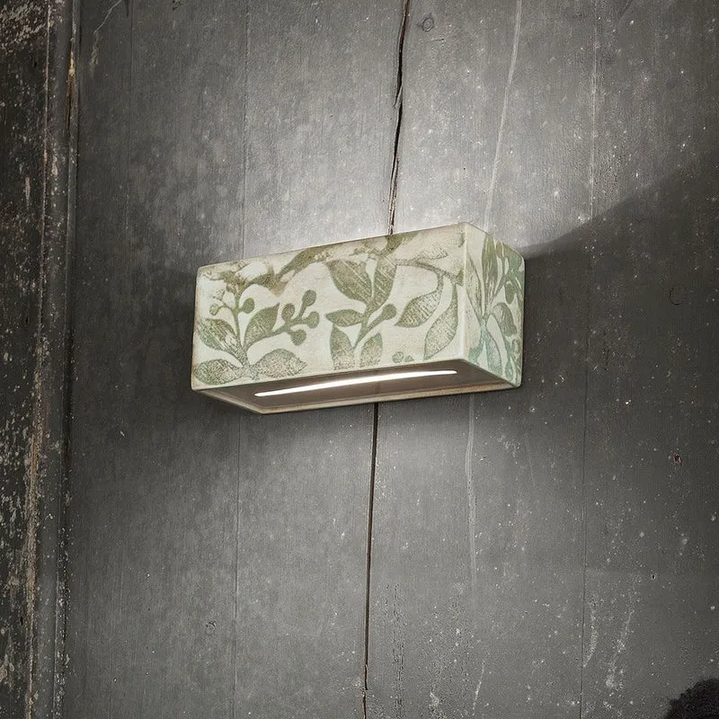 Ferroluce Vague-Vintage Wandleuchte 25cm