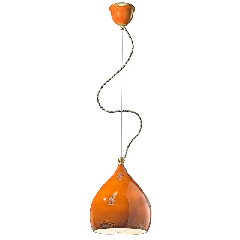 Ferroluce Vague-Vintage Hängelampe Ø 24cm