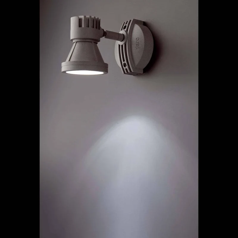 LED Außenwandstrahler MINIPROJECT IP65 Grau