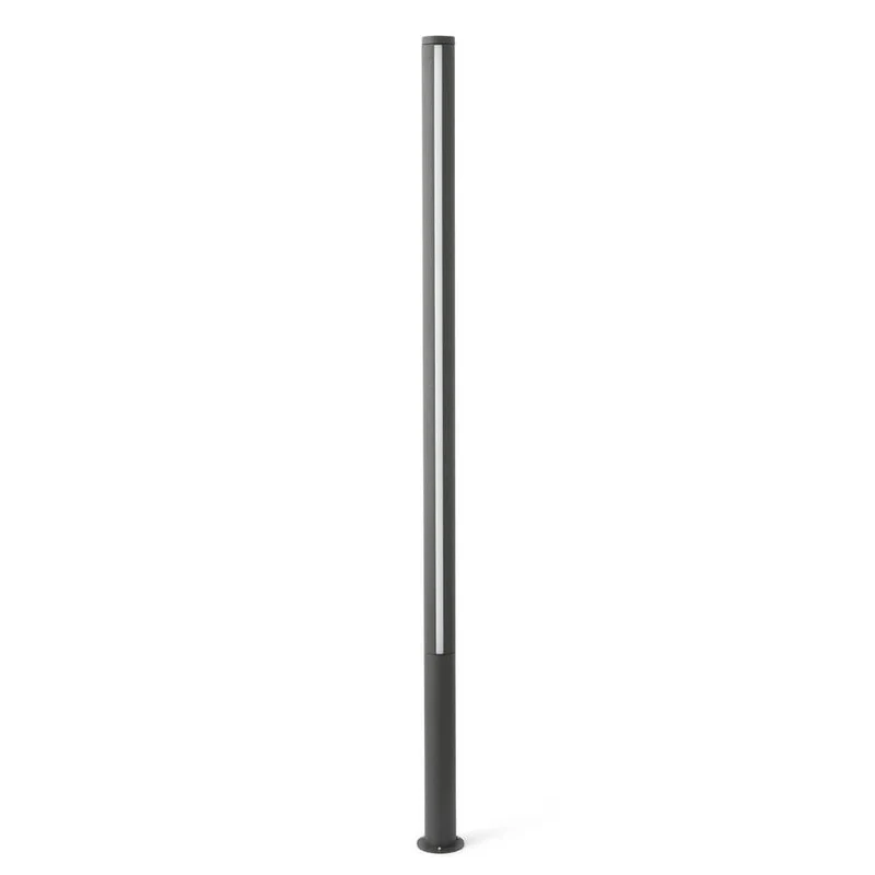LED Wegeleuchte GROP-3 200cm IP54 Dunkelgrau