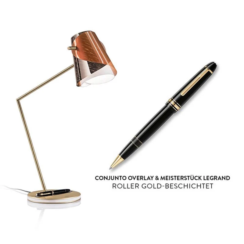 Slamp LED Schreibtischlampe Overlay & Montblanc Meisterstück Le Grand