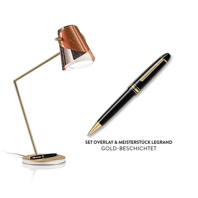 Slamp LED Schreibtischlampe Overlay & Montblanc Meisterstück Le Grand