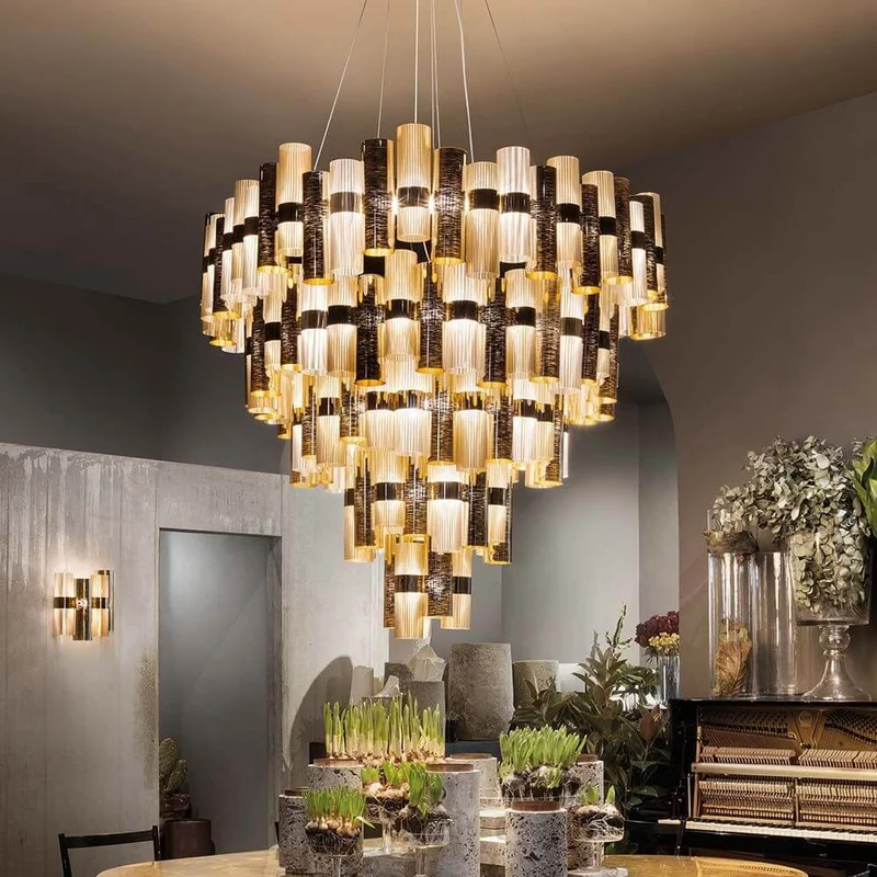 Slamp LED Hängeleuchte La Lollona 5 Ø 130cm