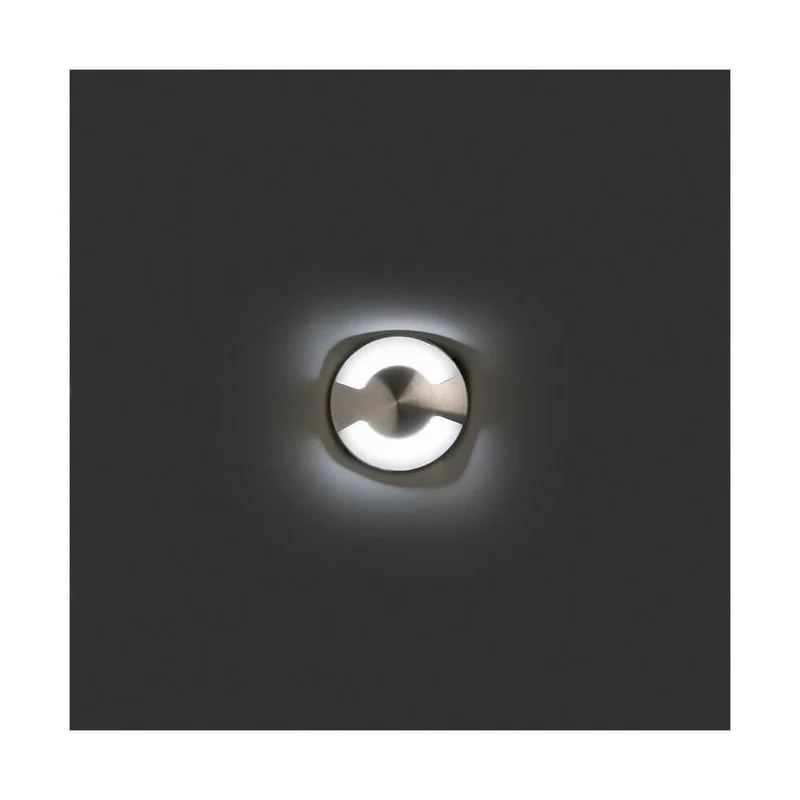 LED Bodeneinbauleuchte KANE-2 IP67 Nickel-Matt
