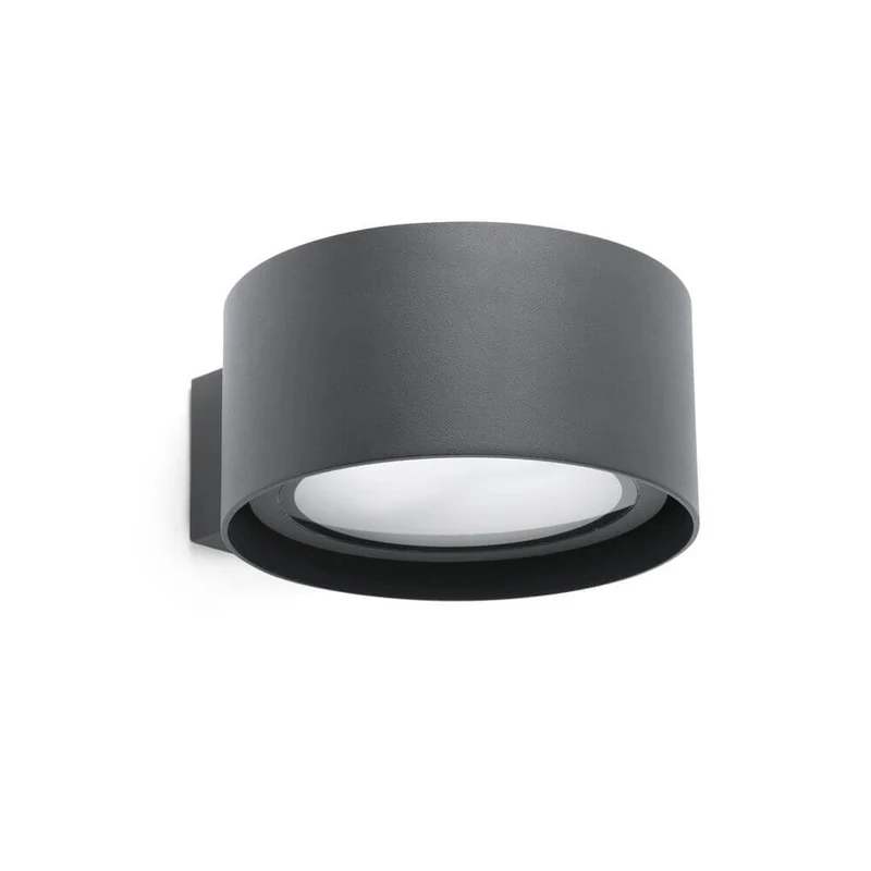 LED Außenwandleuchte QUART IP54 Dunkelgrau