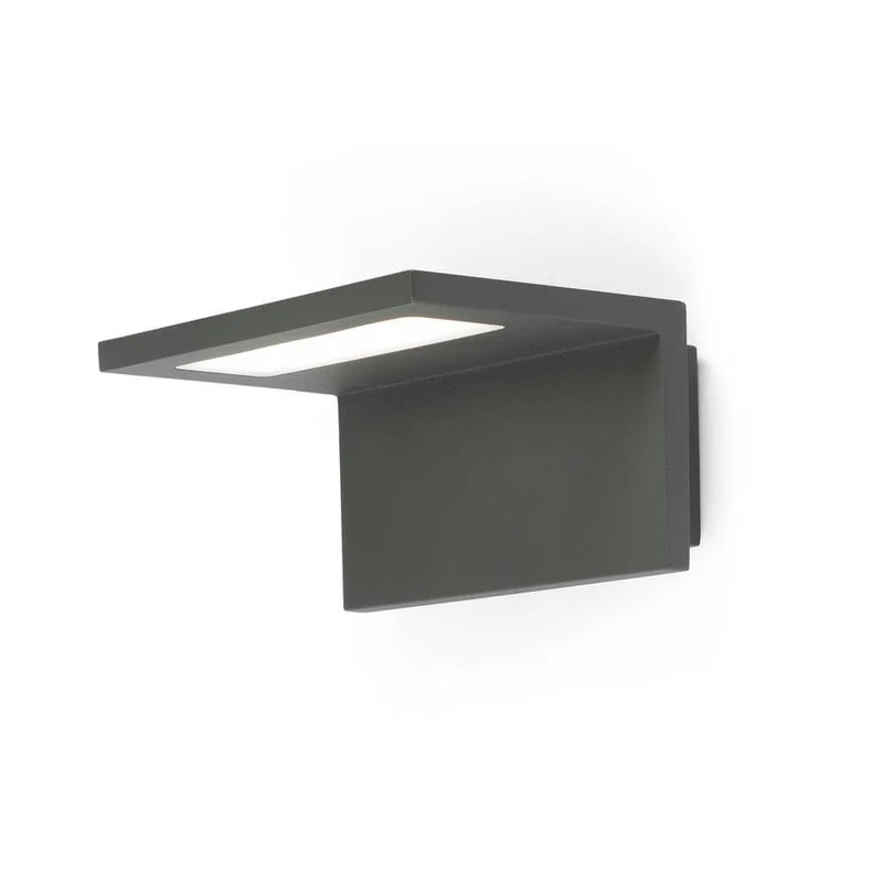 LED Außenwandleuchte ELE 6W 3000K IP54 Dunkelgrau