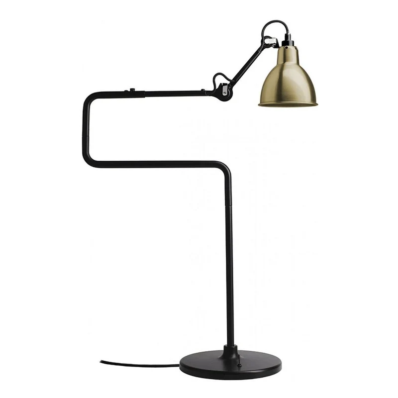 DCWéditions Gras N°317 Tischlampe mit Schirm schwenkbar