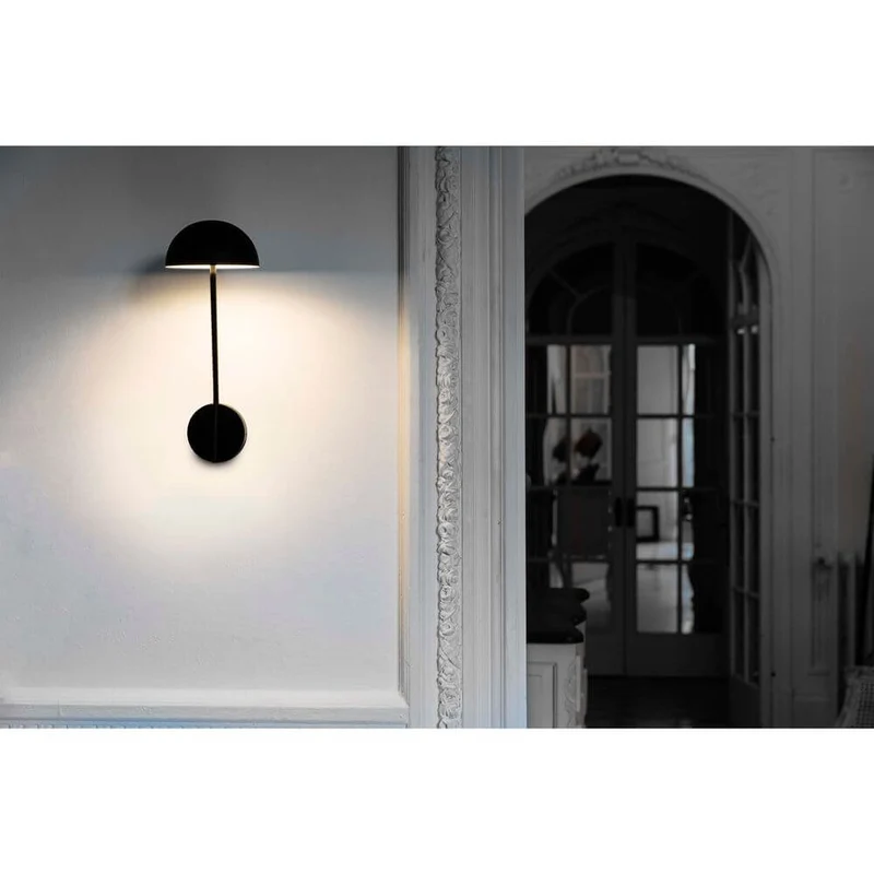 LED Lese-Wandlampe PURE 6W 3000K Schwarz